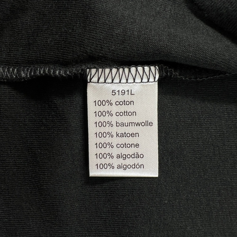 Lacoste Pocket T-Shirt Women US Size M (EU/8) Black Embroidered Logo Cotton NWT - Picture 5 of 10